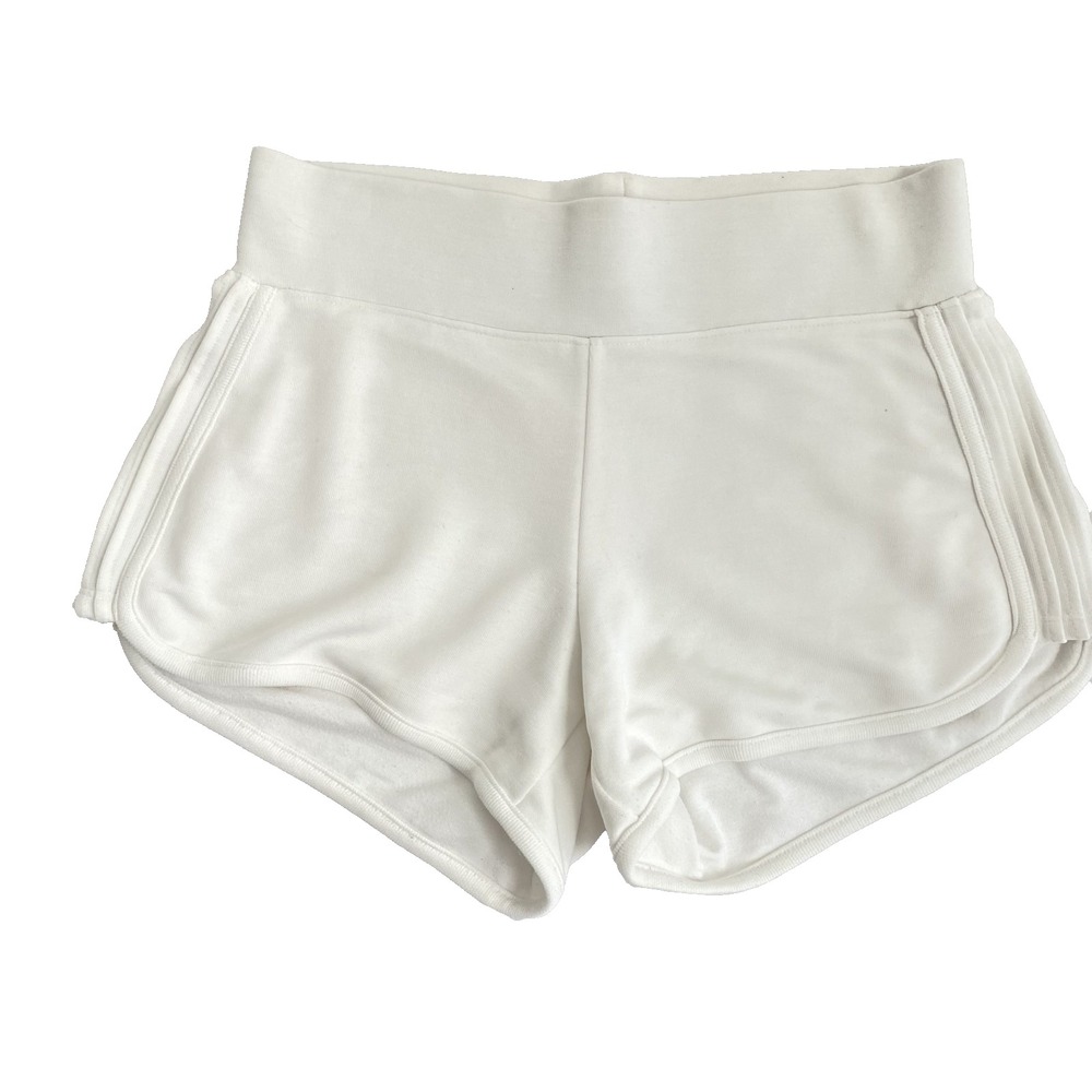 Athleta Sweat Short Women Sz XXS White Running Tennis Golf Active Summer